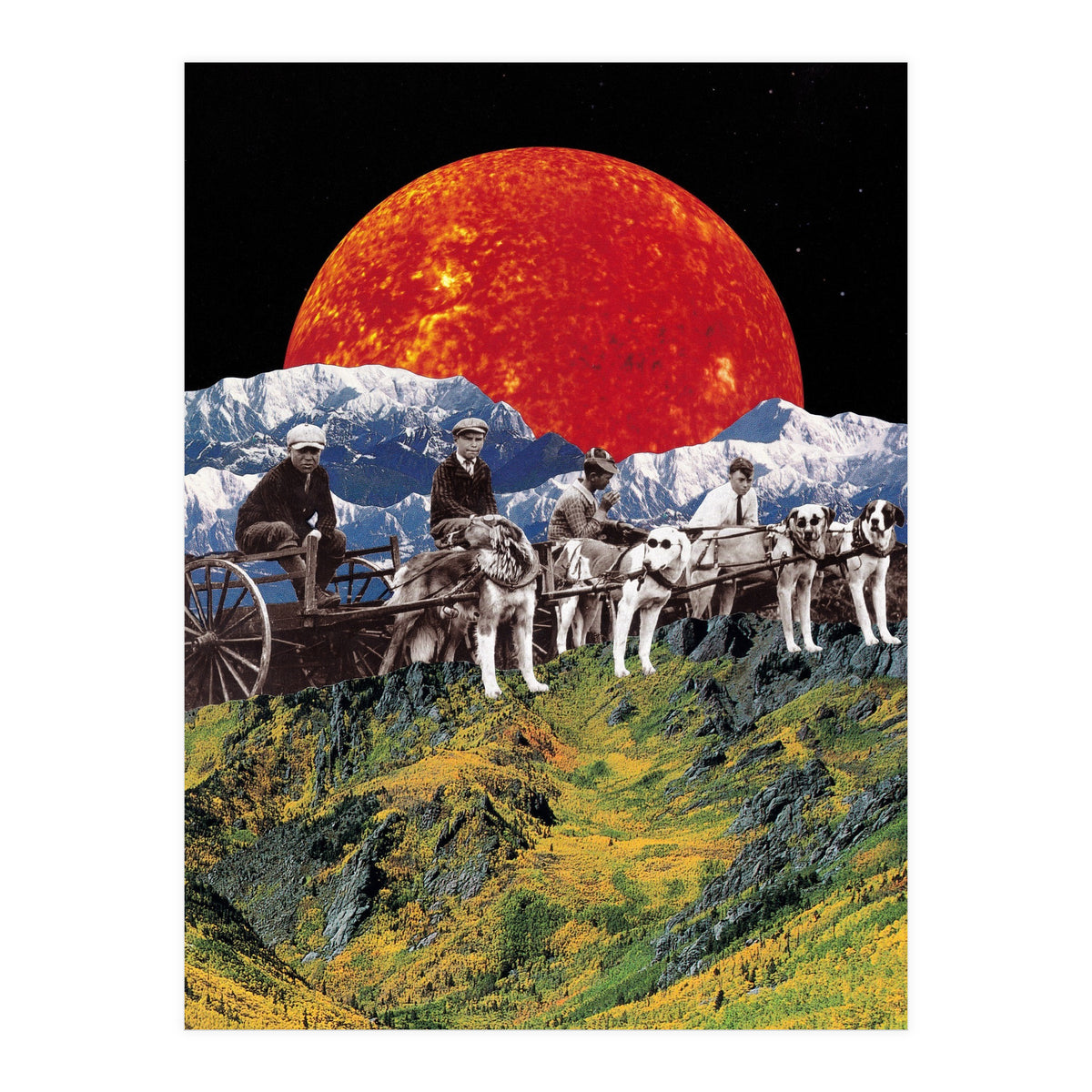 Downhill Racing Club (Print Only)