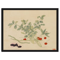 Wang Chengyu~flowers And Vegetables, Vegetables, Fruits, Beans, Red Beans, Cherries, Celery