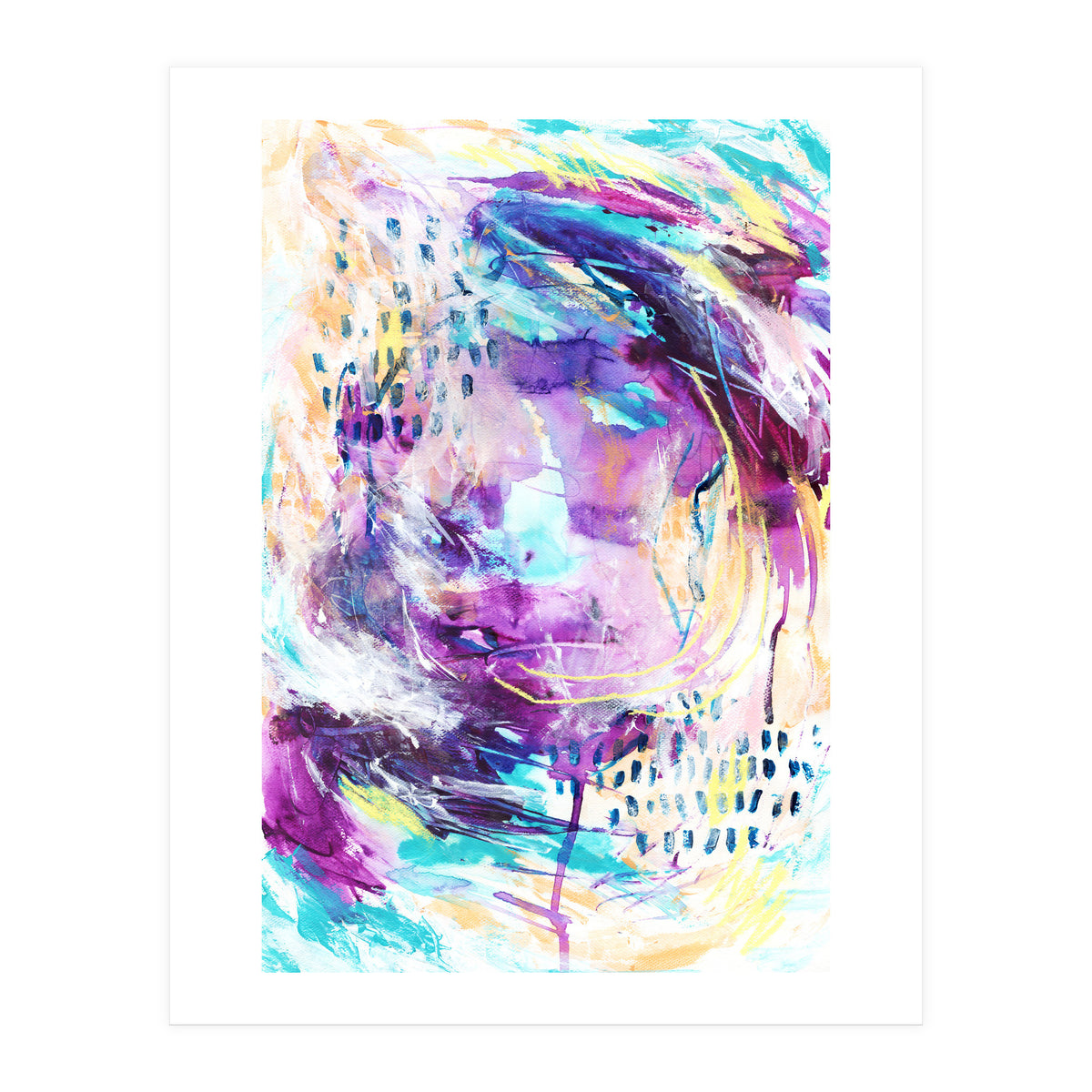 Dancing Of Grapes 1 (Print Only)