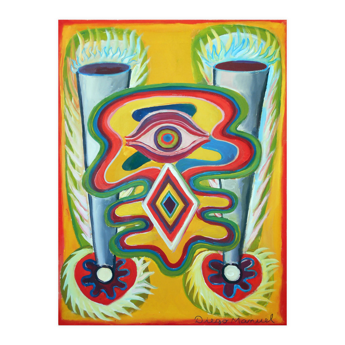 Graffiti Con Fuego (Print Only)