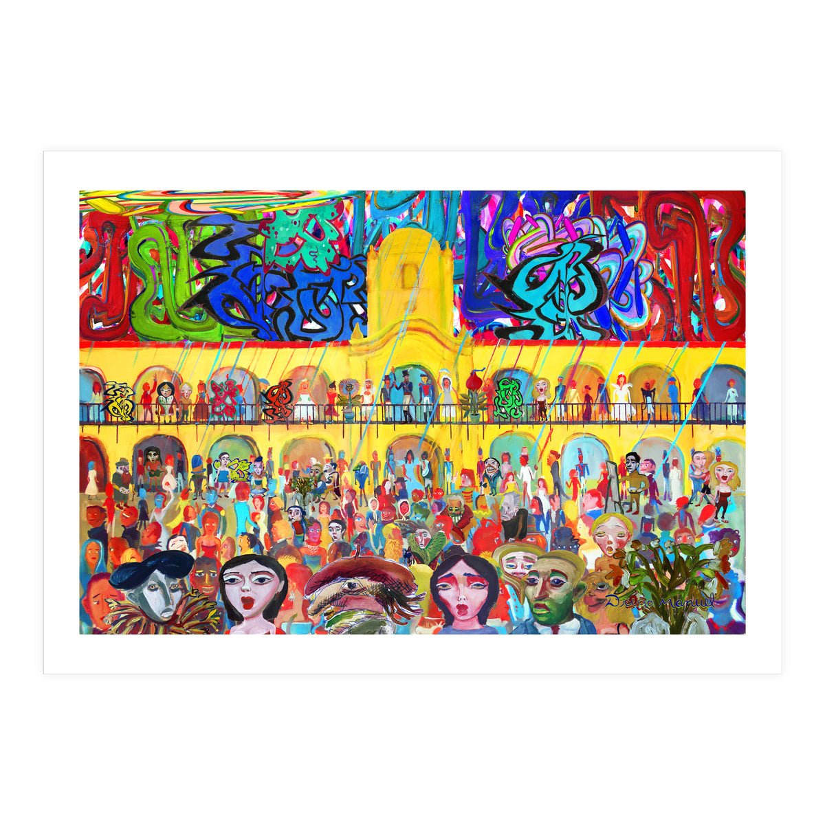 25 De Mayo Pop Digital 8 (Print Only)