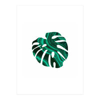 Green Marble Leaf I (Print Only)