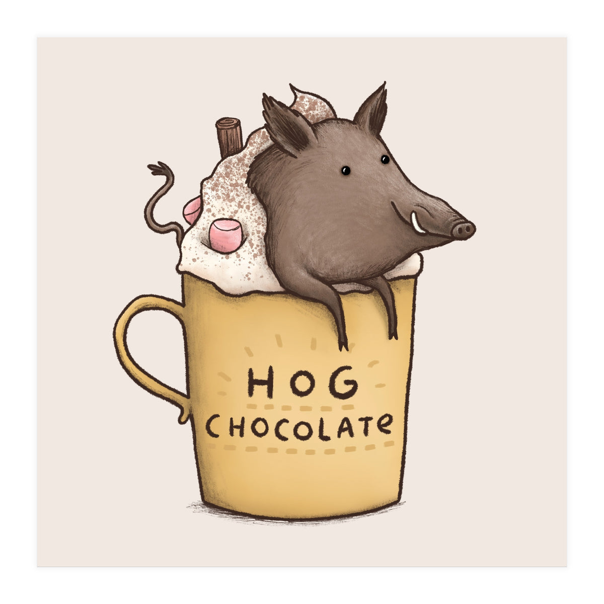 Hog Chocolate (Print Only)