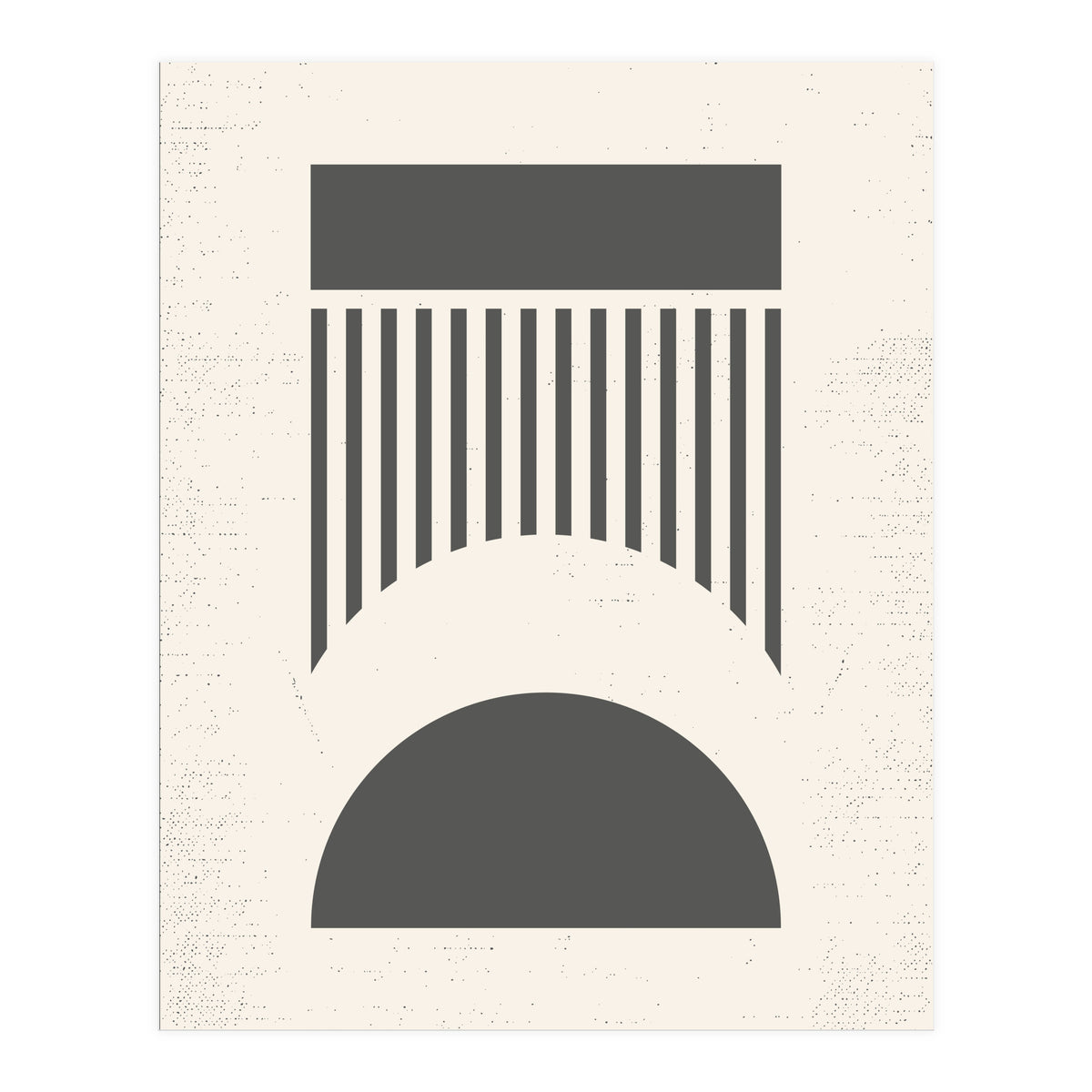 Mid Century Modern Geometry 01 (Print Only)