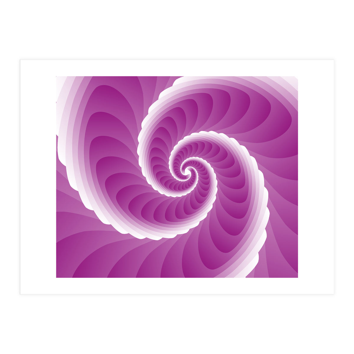 Abstract Pink Swirl  (Print Only)