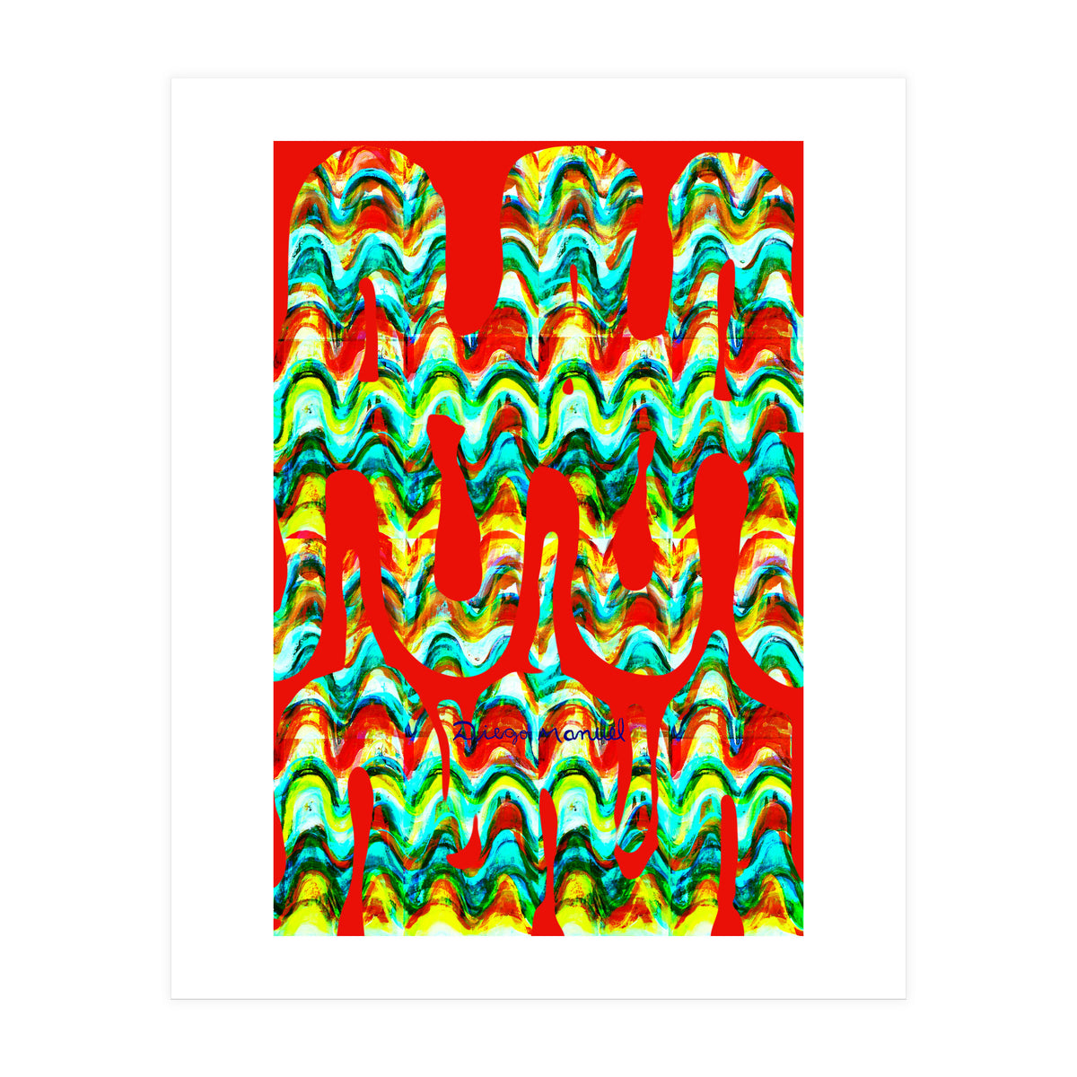 Pop Abstract 27 (Print Only)