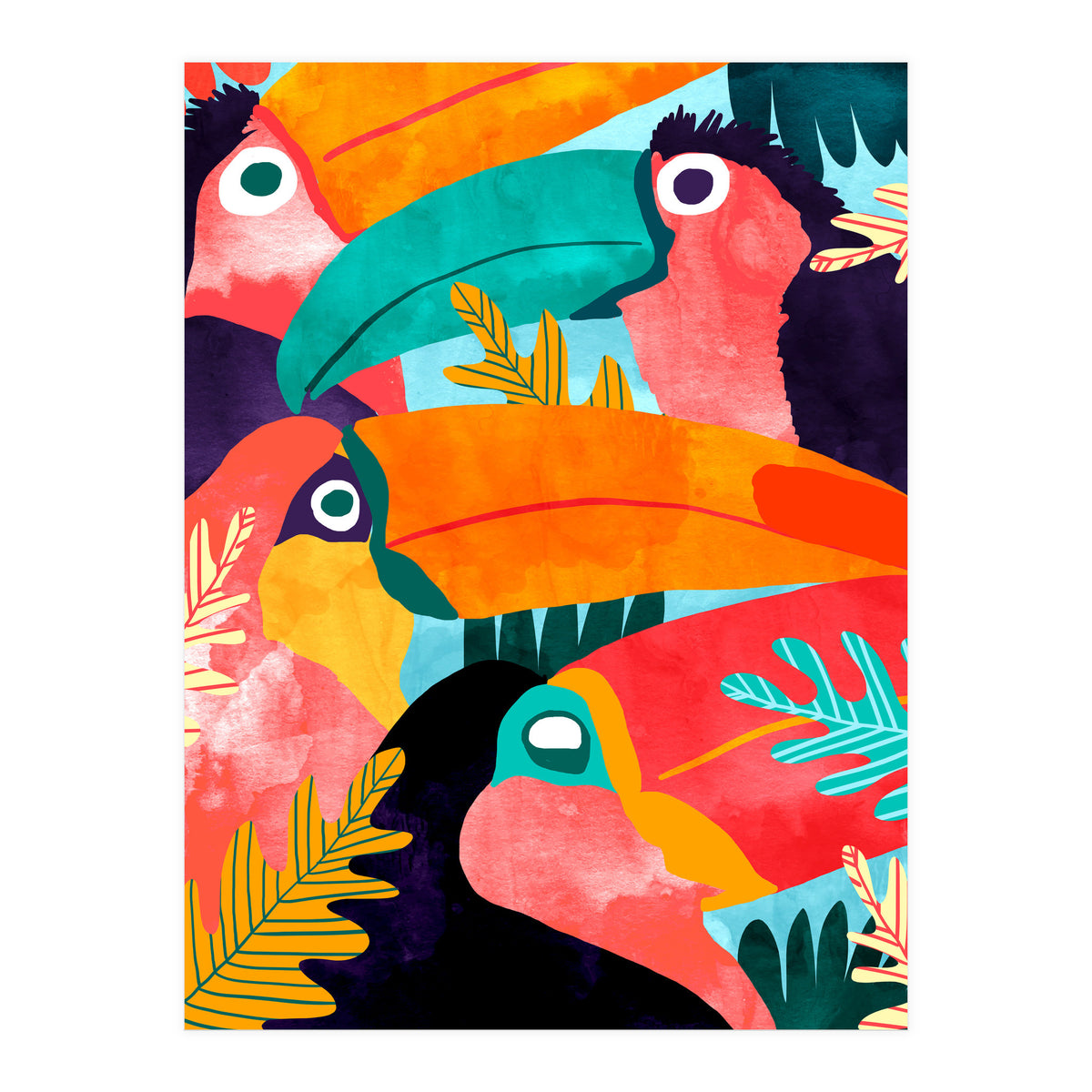 Toucan Flock (Print Only)