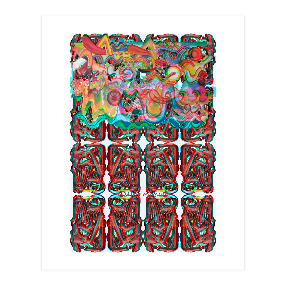 Formas 14 34 3d And Summer 4 (Print Only)