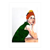 Untitled #86 - Woman in green (Print Only)