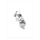 MARCUS AURELIUS ANTONINUS AUGUSTUS / black and white (Print Only) thumbnail
