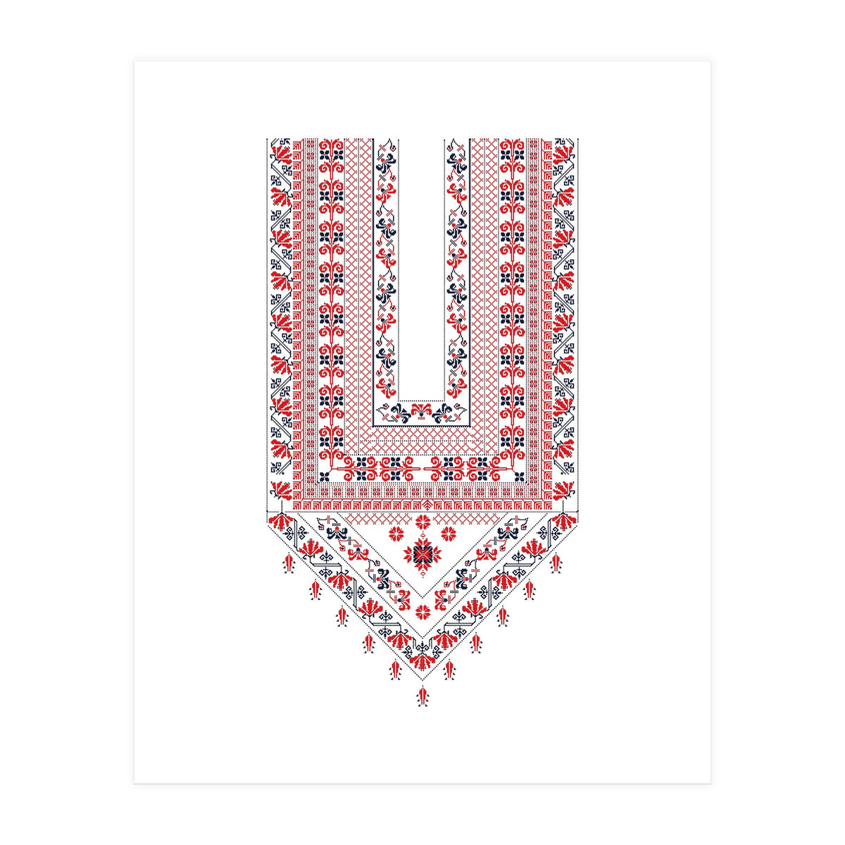 Tatreez Ornament 25 (Print Only)