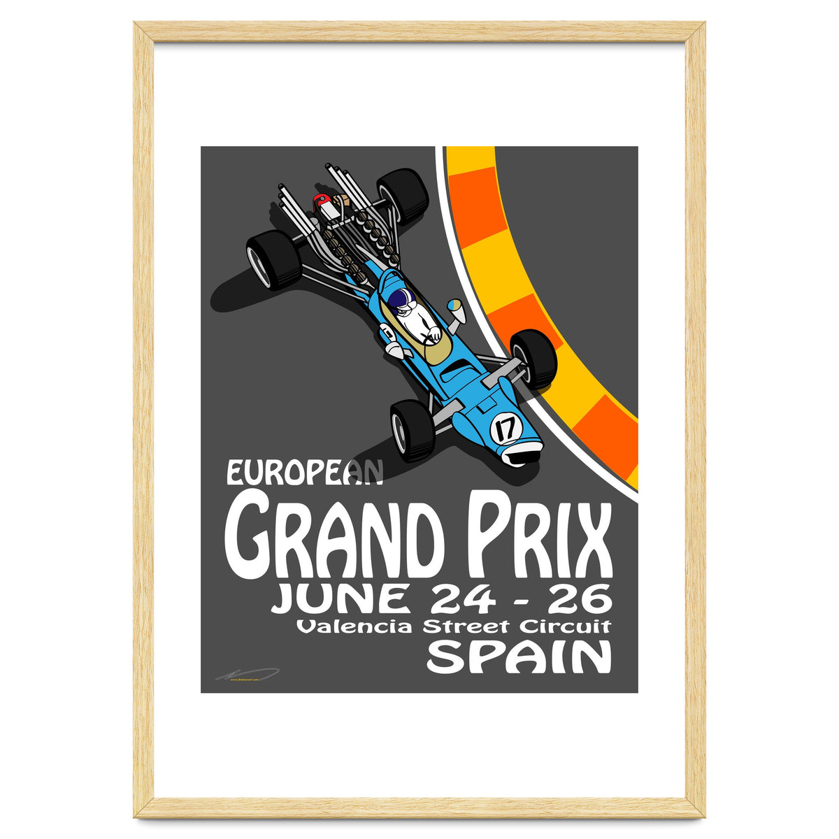 European Grand Prix poster
