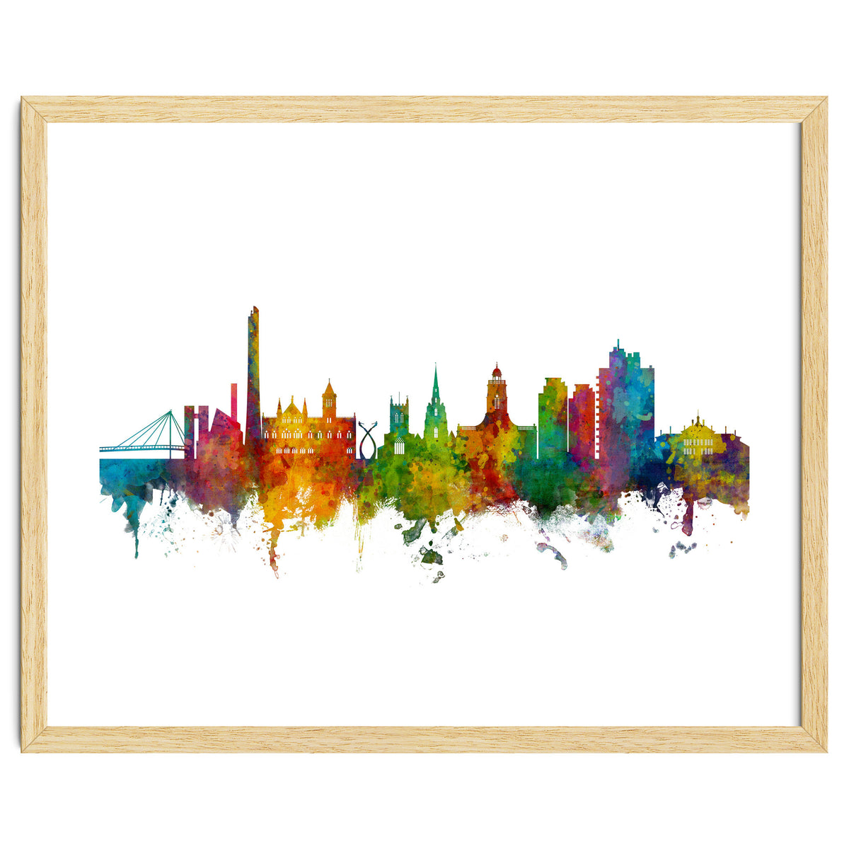 Northampton England Skyline