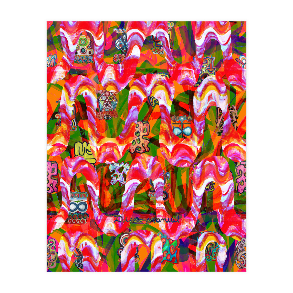 Pop Abstract 11 (Print Only)