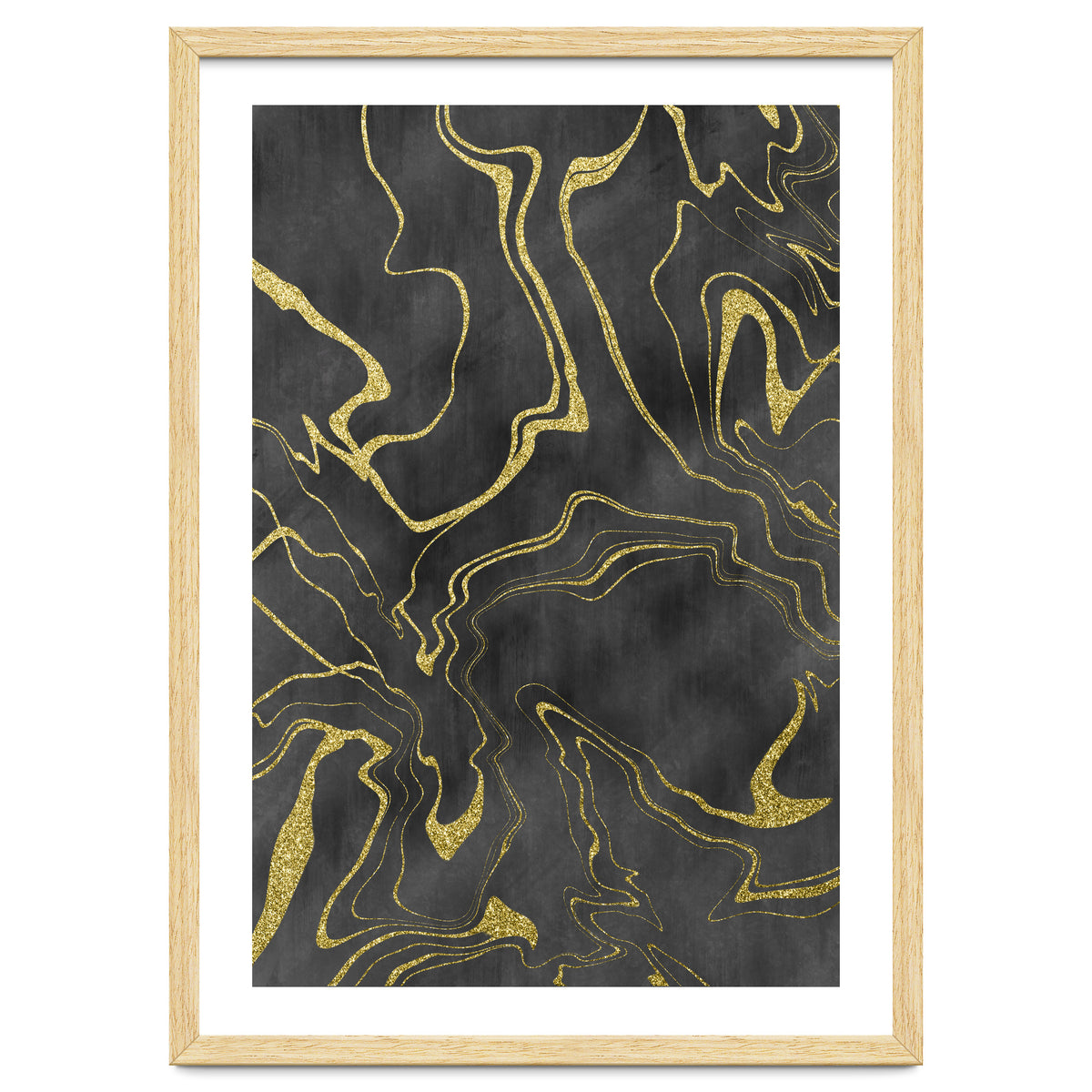 Golden Flows No. 11