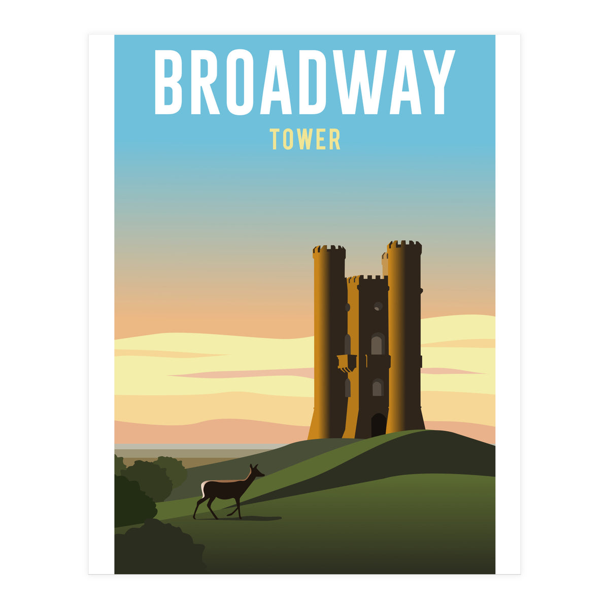 Broadway Tower (Print Only)