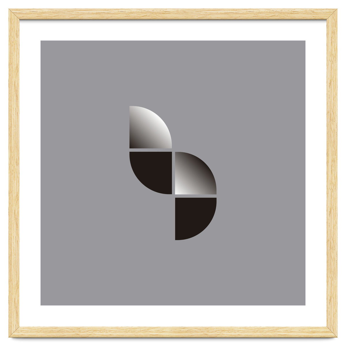 Abstract modern BW32