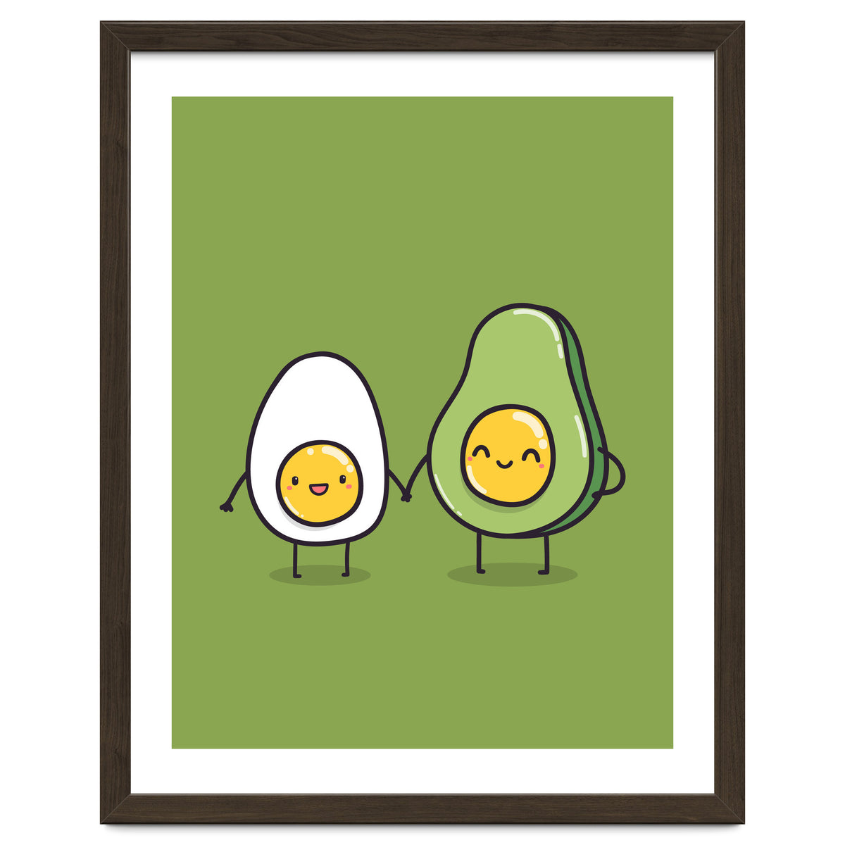 Egg Avocado best friends