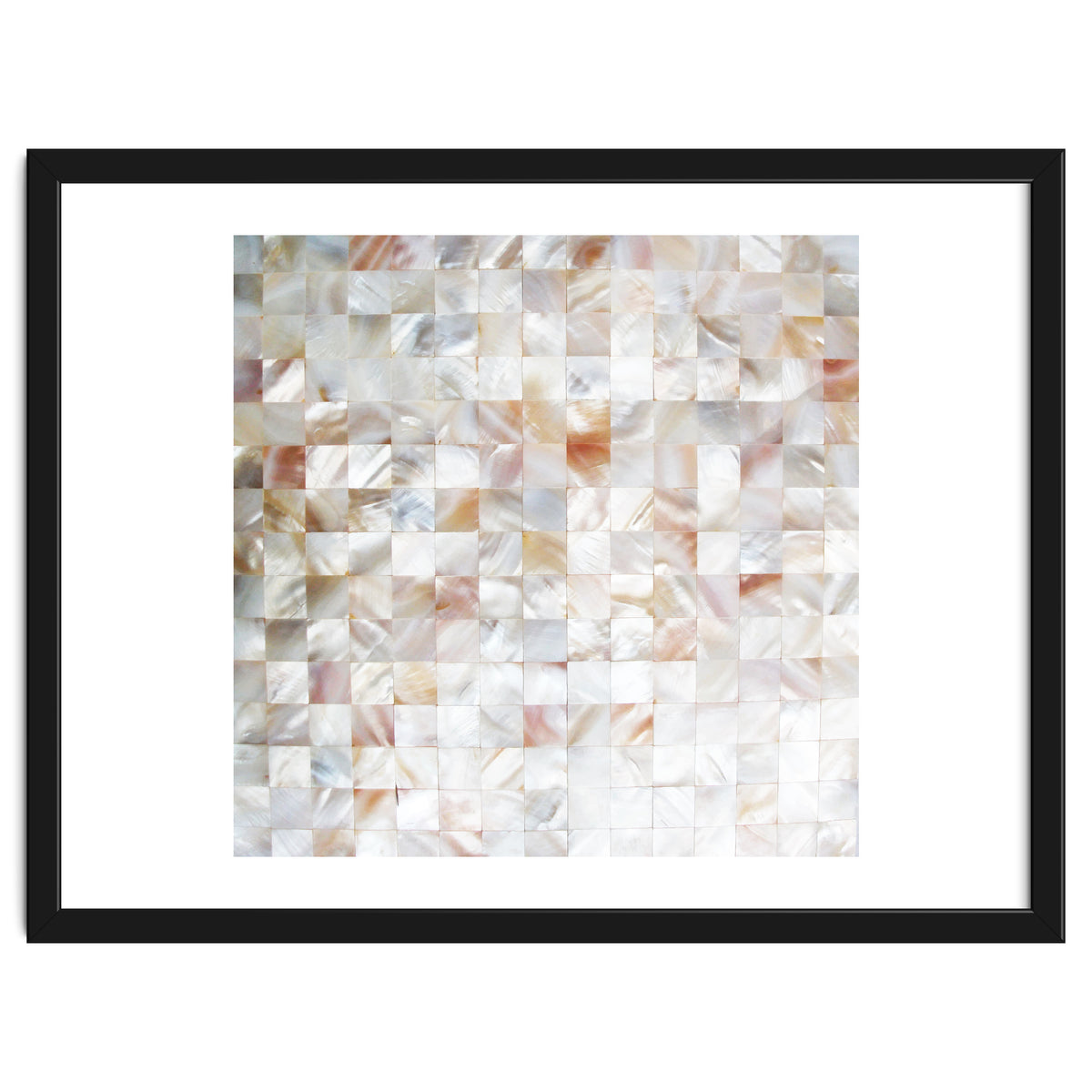 Mother of Pearl, Exotic Tiles Photography, Neutral Minimal Geometrical Graphic Design