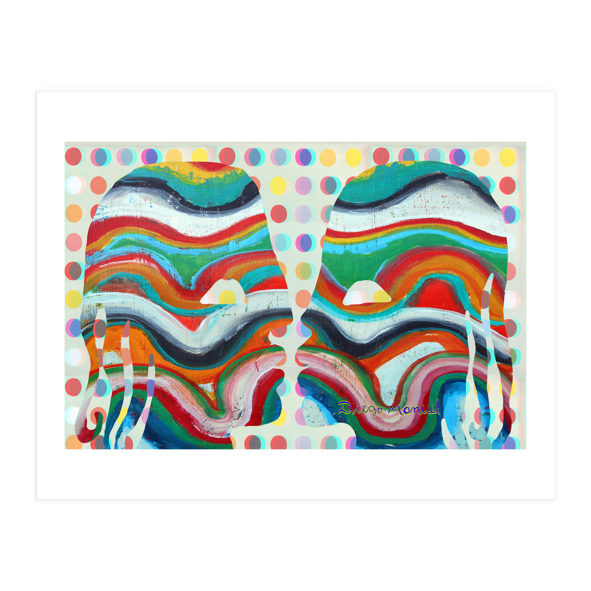 Abstracto Pop Nuevo B4 (Print Only)