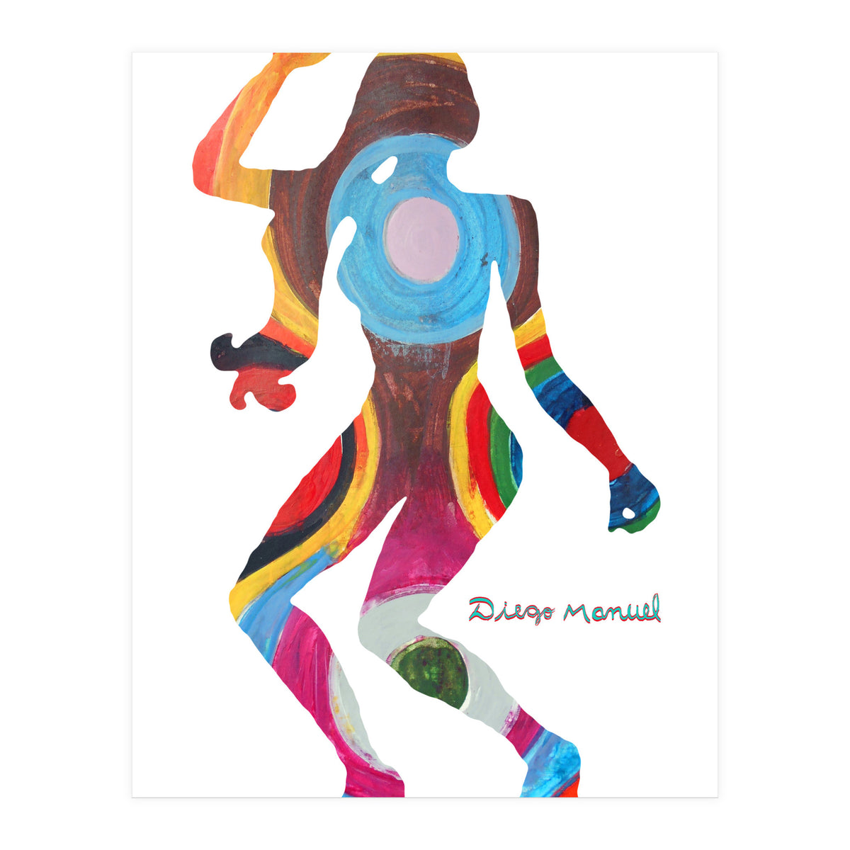 Dance Girl B 1  (Print Only)