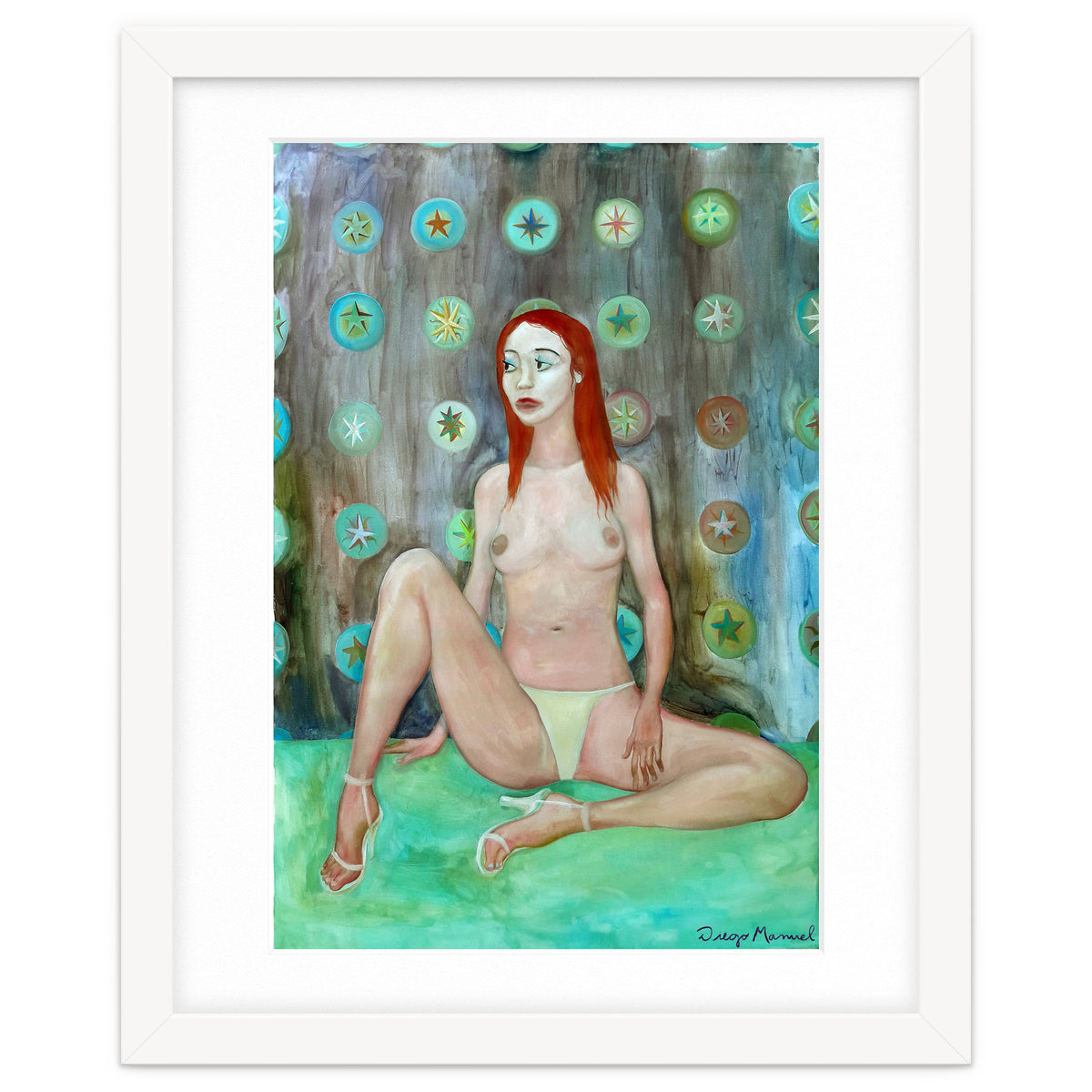 Retrato Con Estrellas