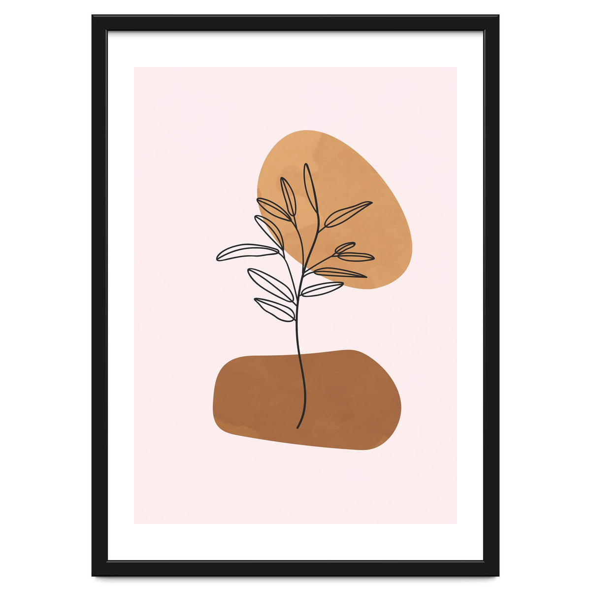 Minimalist Scandinavian Abstract Geometric Art