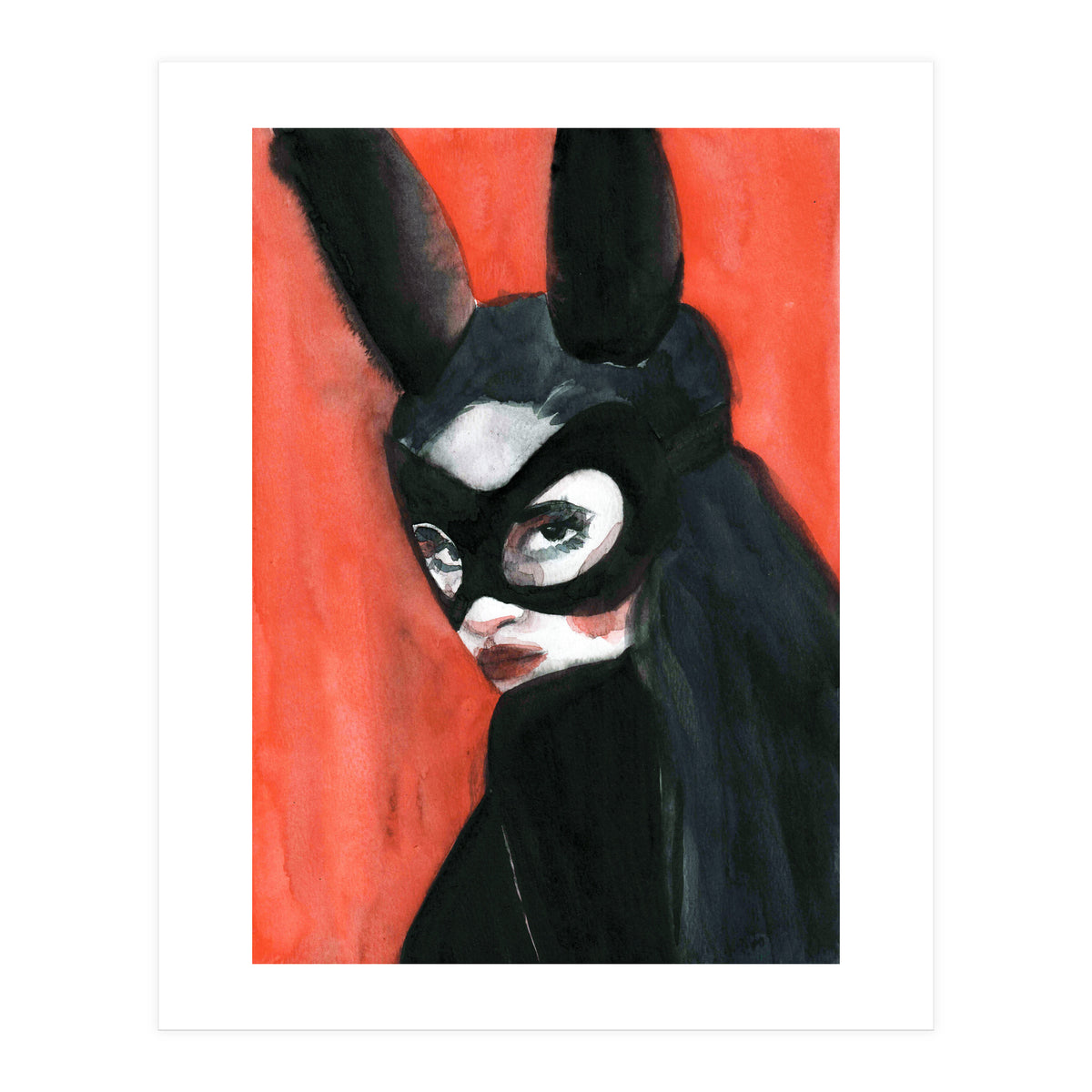 Orange Bunny (Print Only)