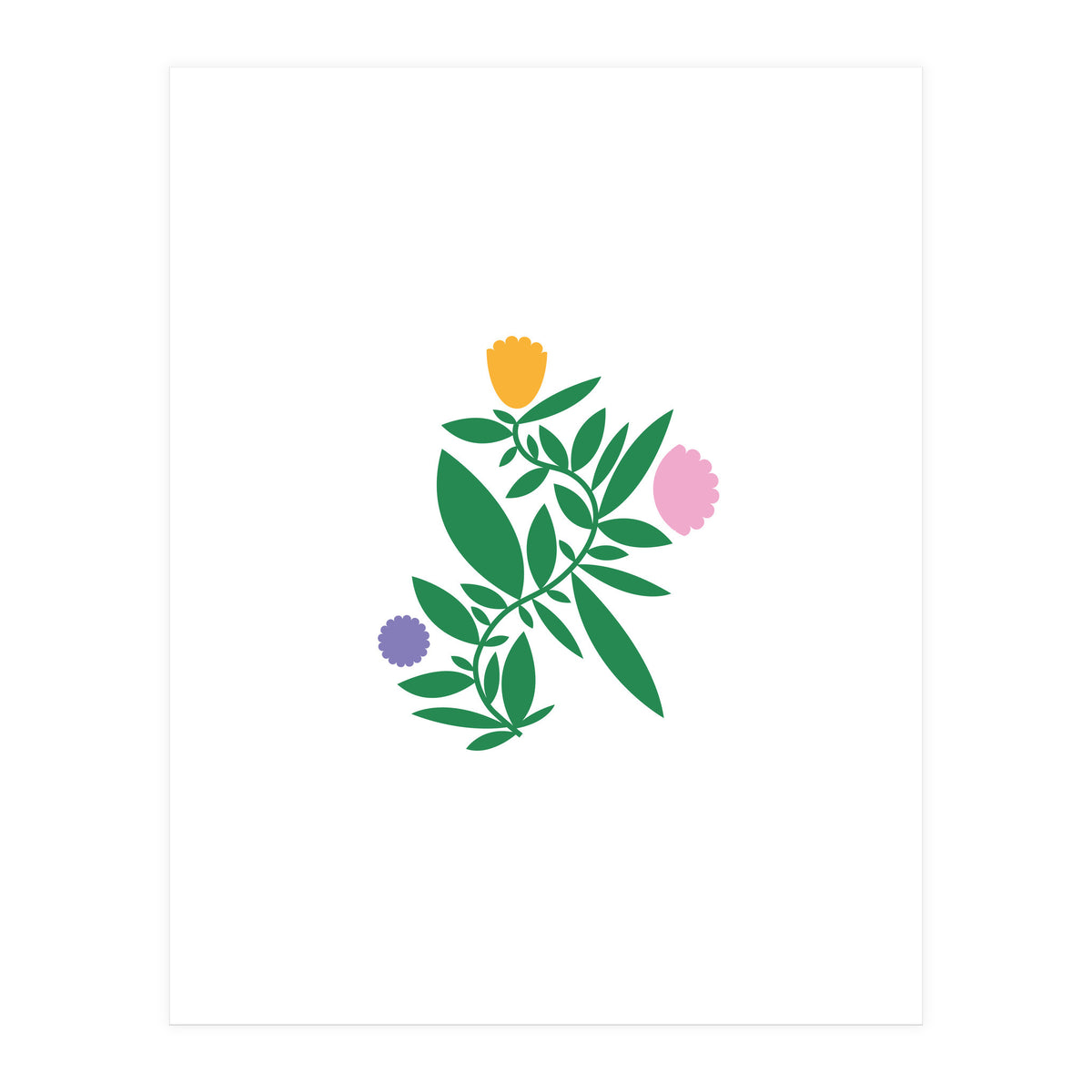Wild Flower small (Print Only)