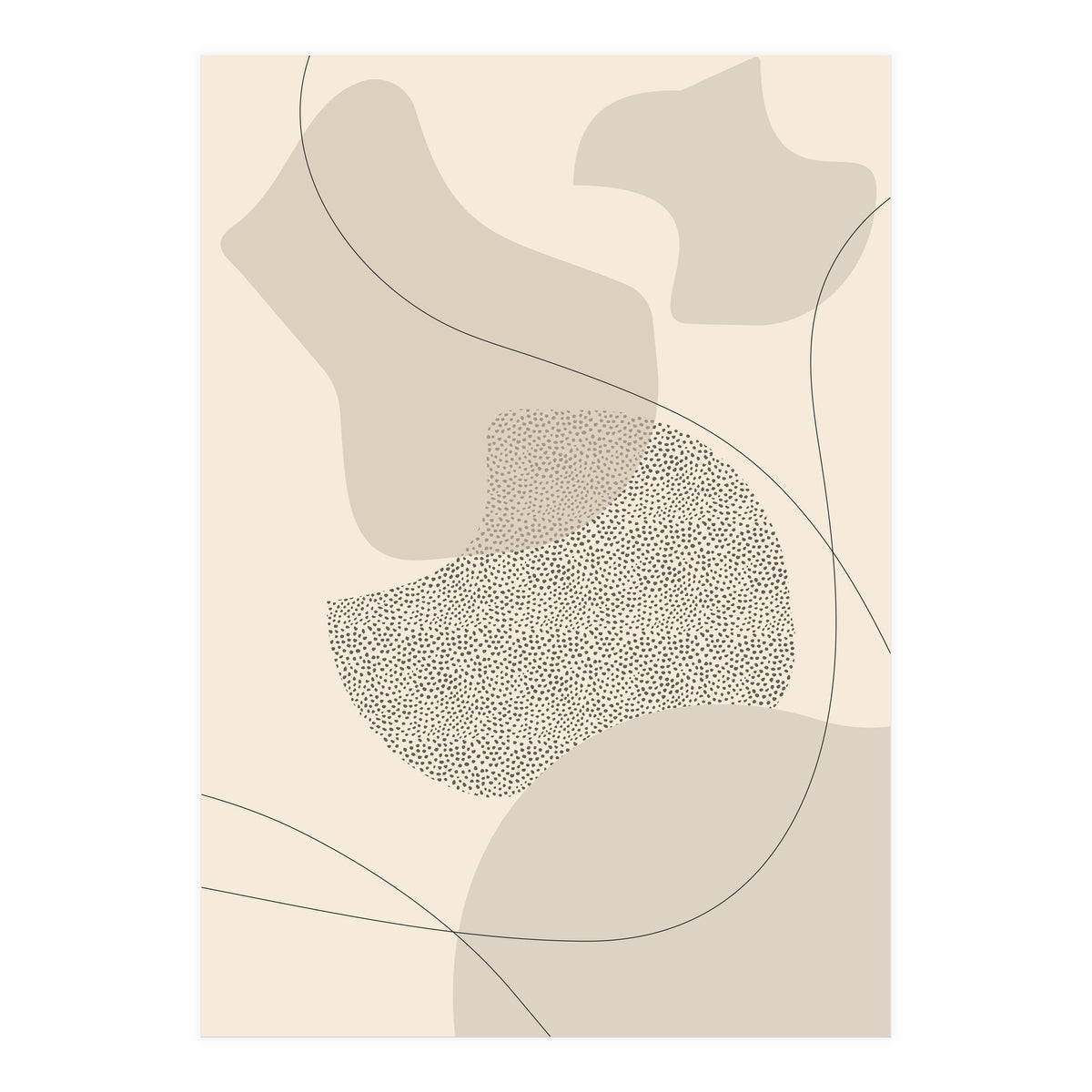 Mid-Century Modern No. 2 | brown   (Print Only)