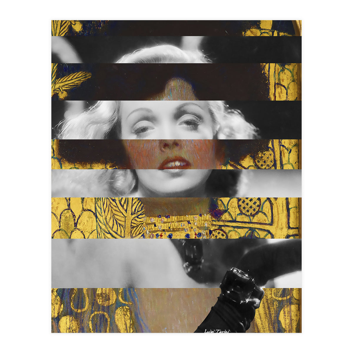 Klimt's Judith & Marlene Diettrich  (Print Only)