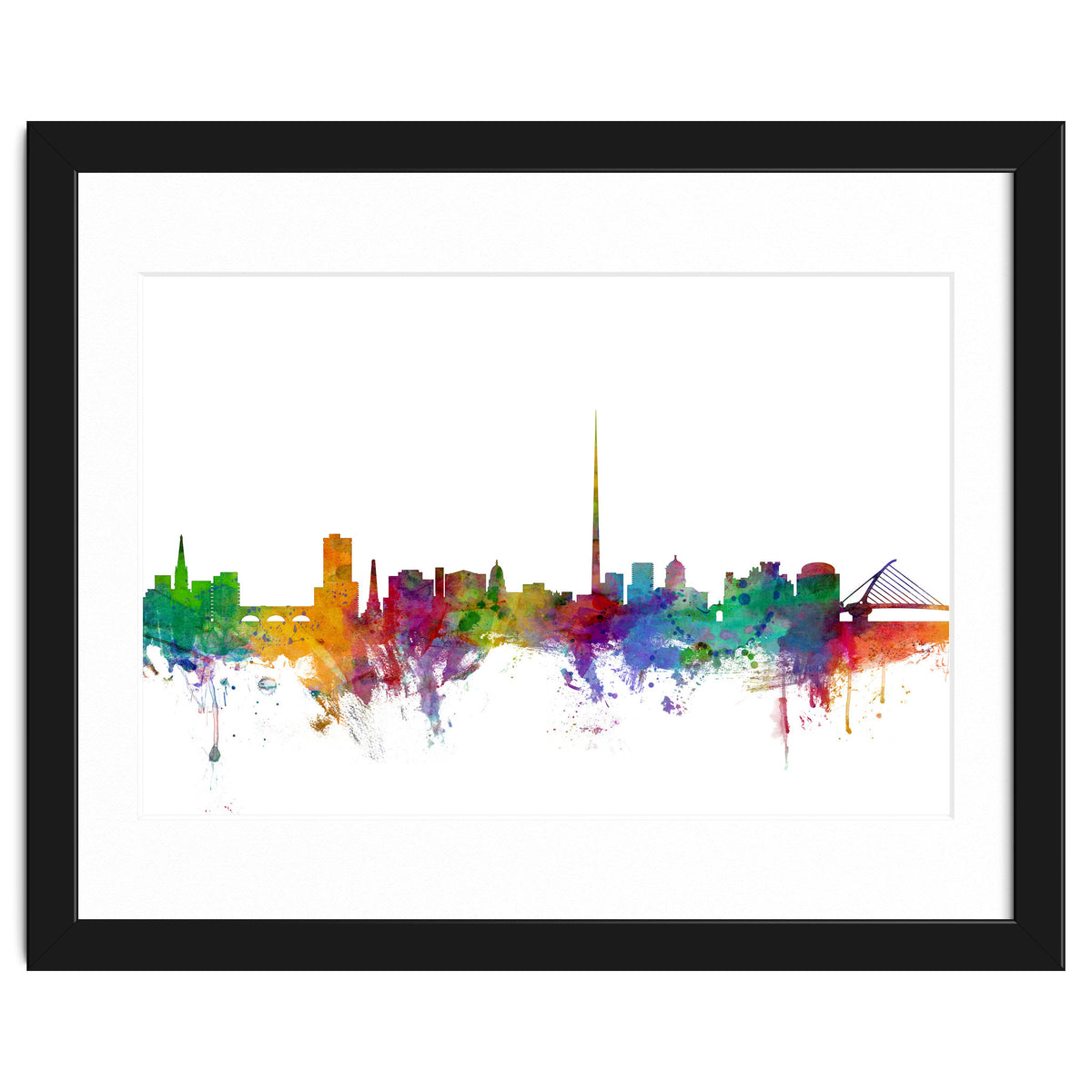 Dublin Ireland Skyline