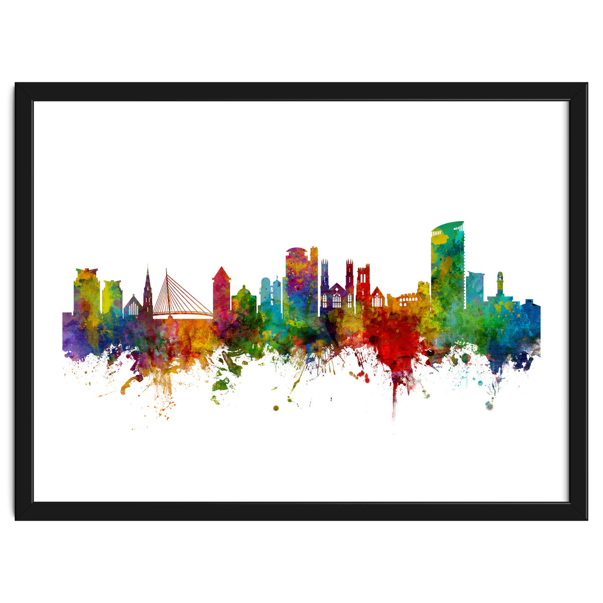 Swansea Wales Skyline