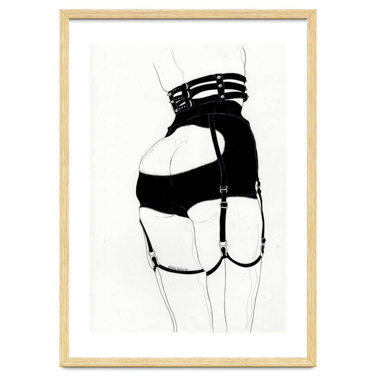 Leg Sketch Eight (creepyyeha)