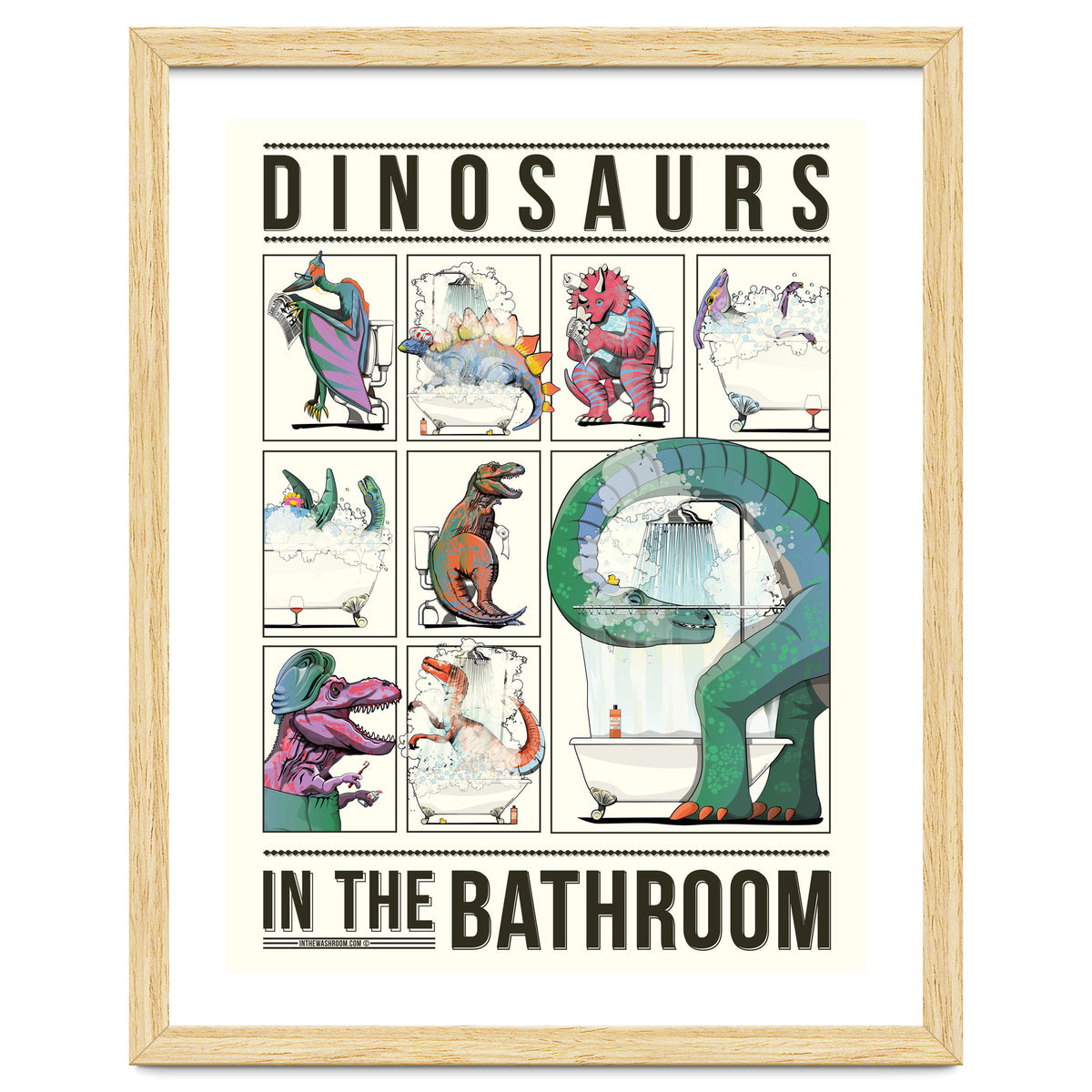 Dinosaurs in the Bathroom, Funny Toilet Humour