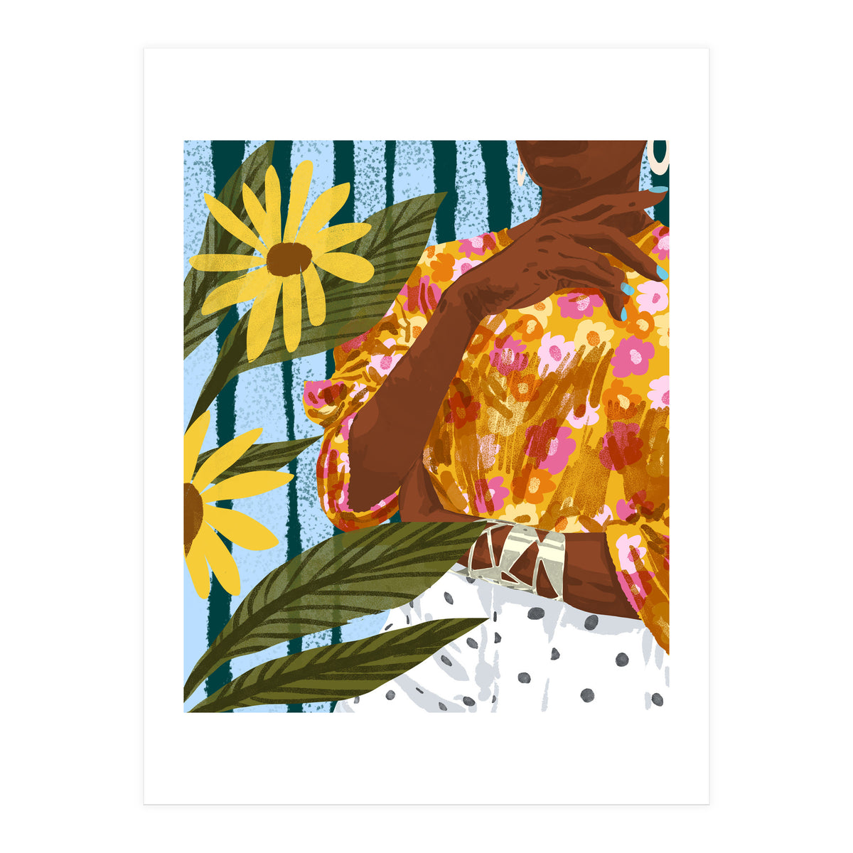 Beauty has no skin tone (Print Only)