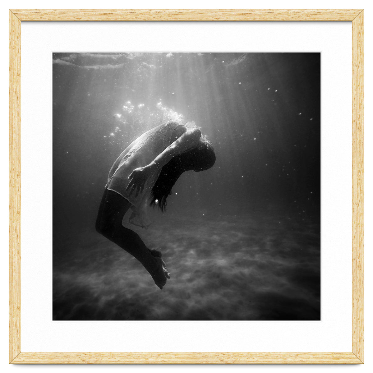 Woman Inside The Water