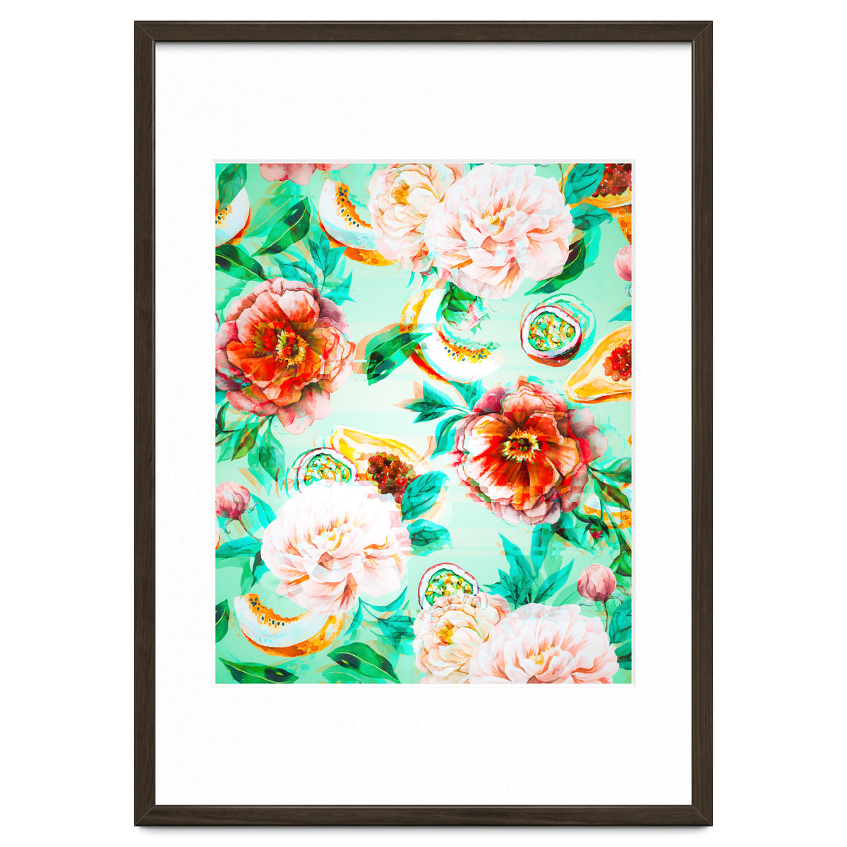 Tropical flowery fruit glitch