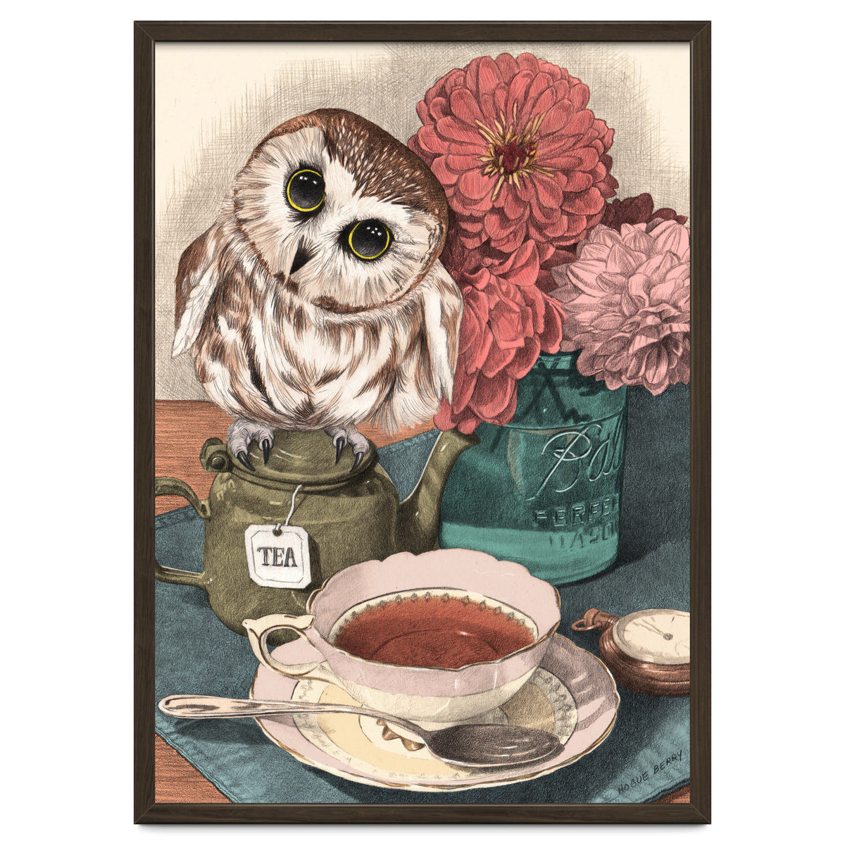 Sweet Little Tea Owl