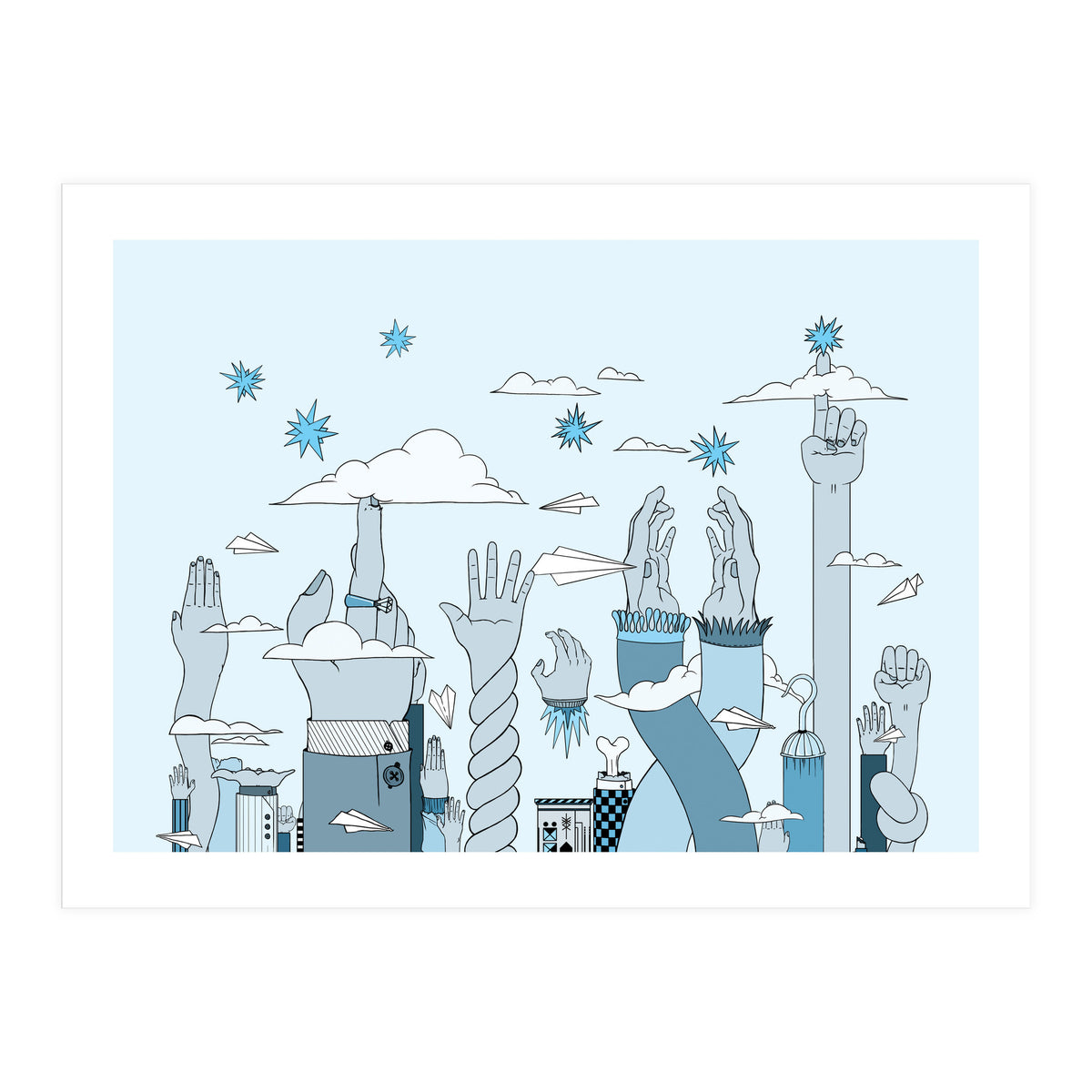 SKYSCRAPERS (Print Only)