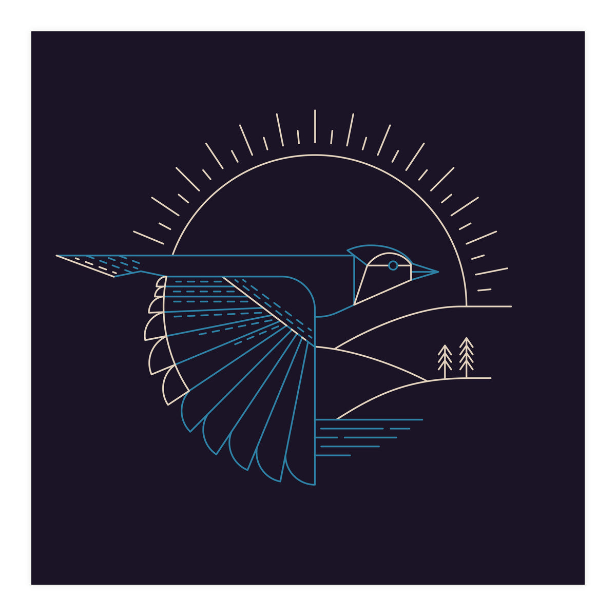 Blue Jay (Print Only)