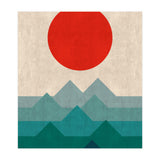 Geometric landscape I (Print Only) thumbnail