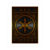 Ninja Shuriken (Print Only) thumbnail