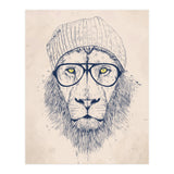 Cool Lion (Print Only) thumbnail