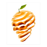 Orange Skull (Print Only) thumbnail