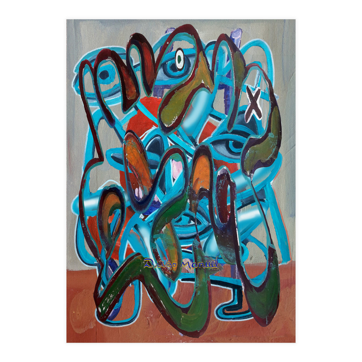 Graffiti Digital 2022 758 (Print Only)