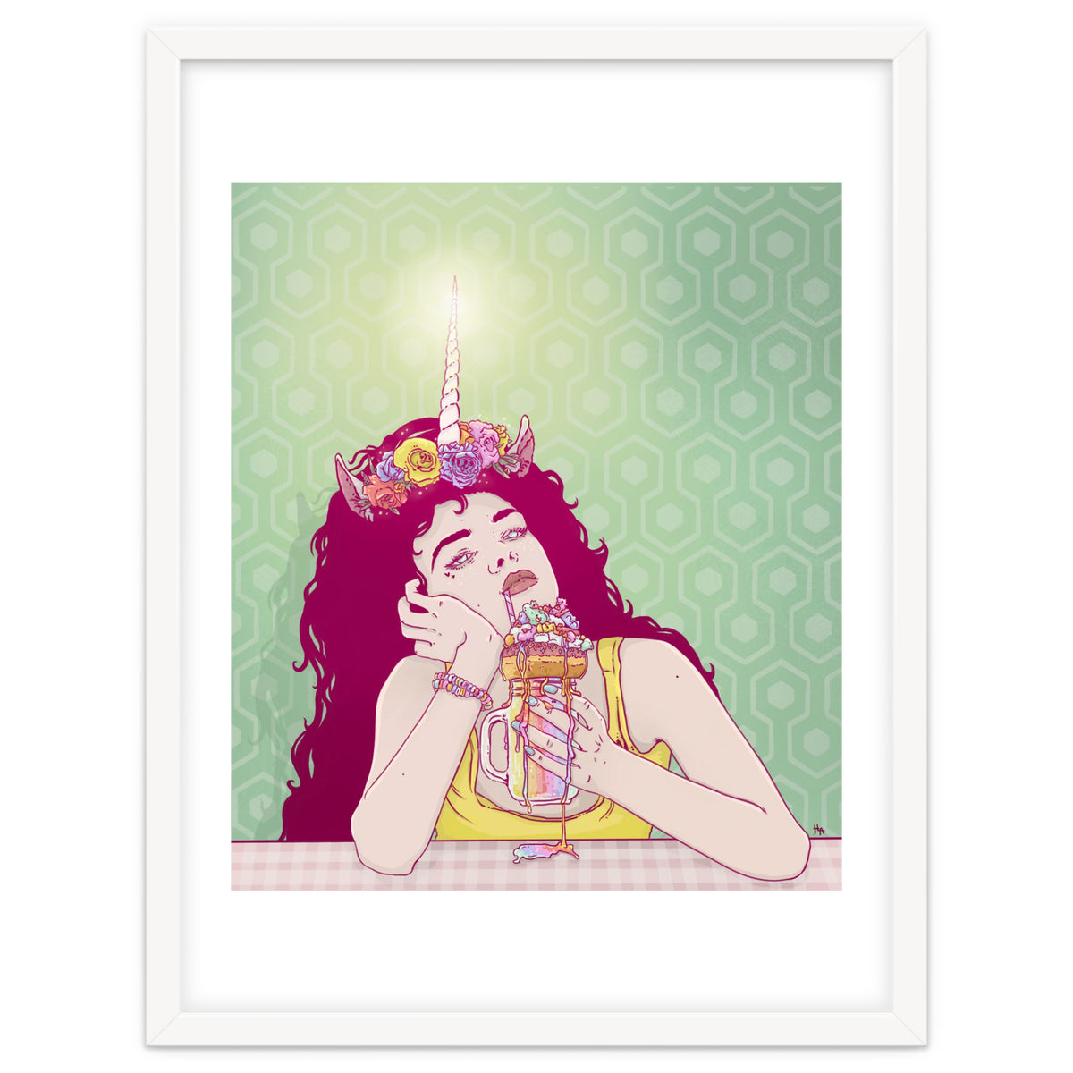 Unicorn Freakshake Lady