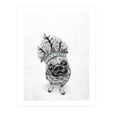 Indian Pug (Print Only) thumbnail