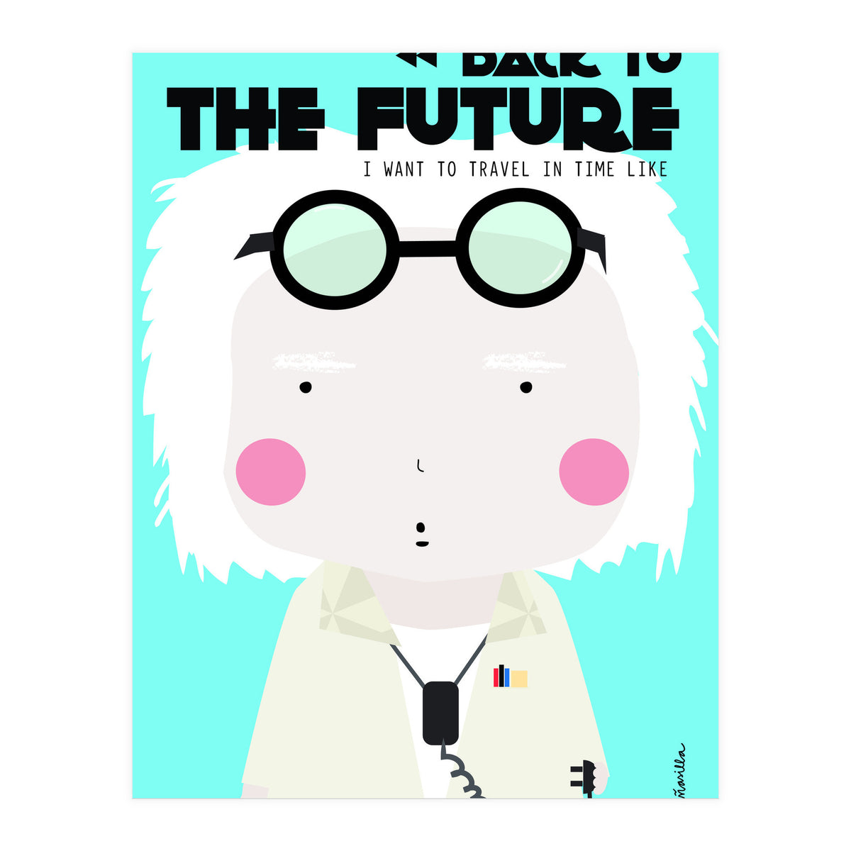 Back to the Future (Print Only)