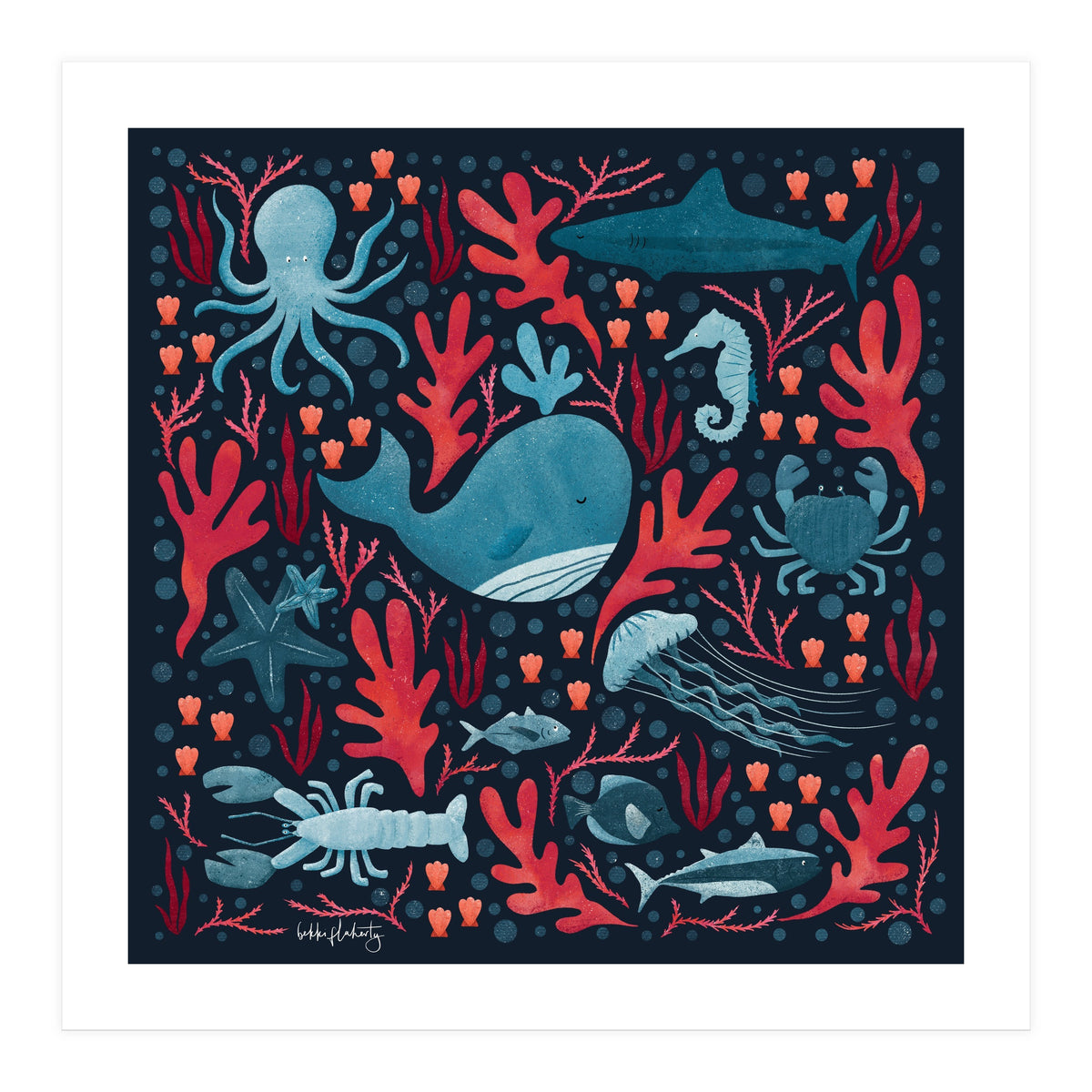 Under The Waves (Print Only)